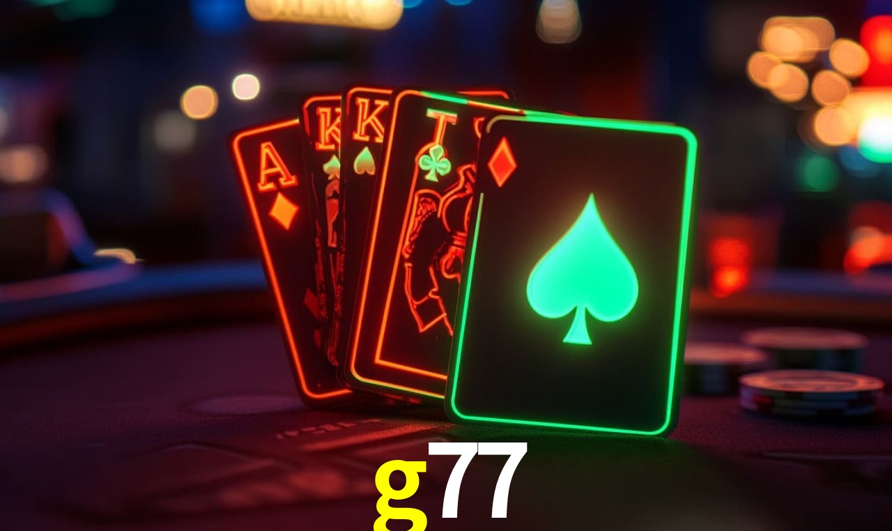 Jackpots e promoções na g77